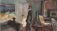 Exposition Pierre Bonnard, Musée d'art moderne de Paris, Edouard Vuillard, Portrait de Bonnard, ©Musée d'art moderne de Paris