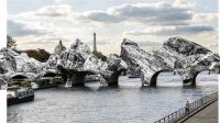 Le Pont-Neuf emballé par Christo et Jeanne-Claude, 1985