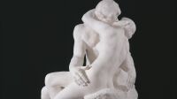 Auguste Rodin, Le Baiser, grand modèle, 1882_Plâtre, 184 x 112 x 110 cm © Musée Rodin, Paris (photo Adam Rzepka)