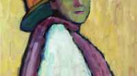 Exposition Gabriele Münter Musée d'art moderne de Paris, Gabriele Münter, Portrait de Marianne von Werefkin, 1909.ti