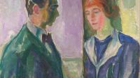 Exposition Munch, National Portrait Gallery, Käte and Hugo Perls, 1913, Edvard Munch, © Foto Munchmuseet Ove Kvavik