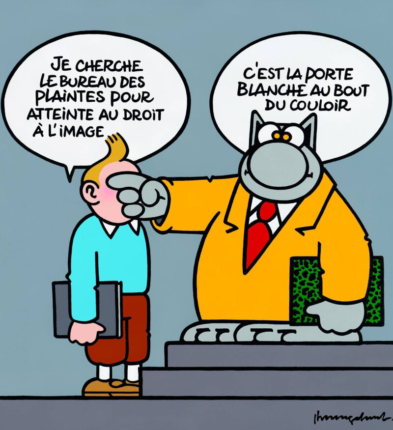 Geluck sort les griffes (et le stylo) au musée Maillol Geluck sort les griffes (et le stylo) au musée Maillol