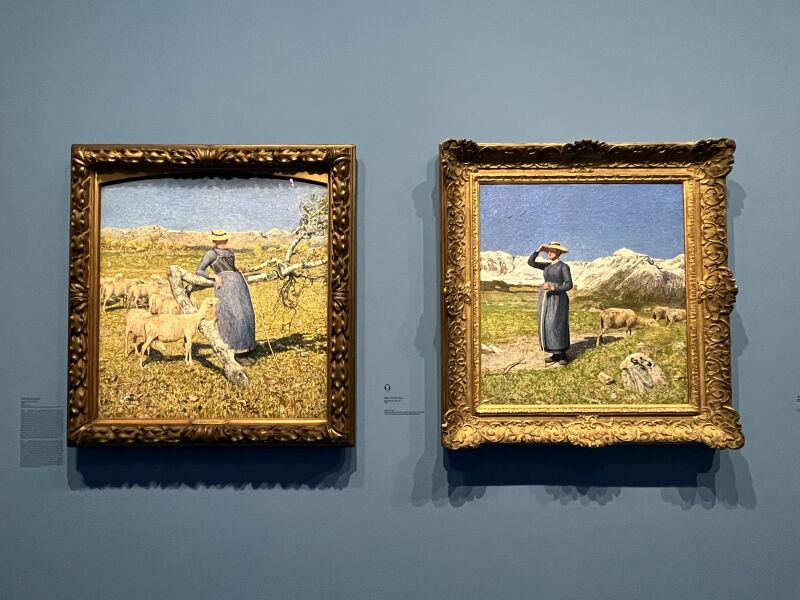 Segantini recouvre les sommets alpins de grandiose ! Segantini recouvre les sommets alpins de grandiose !