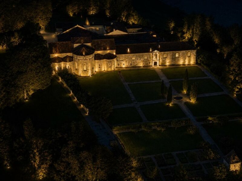 L'abbaye de Flaran se découvre de nuit... L'abbaye de Flaran se découvre de nuit...