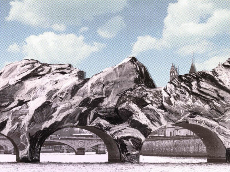 Une caverne pousse sur le Pont Neuf ! Une caverne pousse sur le Pont Neuf !