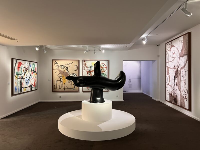 Joan Miró au Musée Hyacinthe Rigaud Joan Miró au Musée Hyacinthe Rigaud